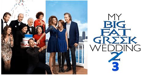 The Portokalas clan heads to Greece for 'My Big Fat Greek Wedding 3,' the latest film in the popular franchise starring Nia Vardalos ... Release date: Friday, Sept. 8 Cast: Nia Vardalos, John ...